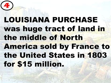 Die Louisiana Purchase; ein gigantisches Landstück für den Preis einer Handtasche